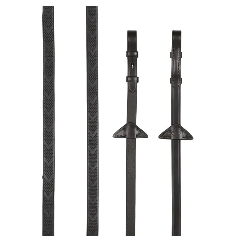 LeMieux Versa Grip Reins - Brown