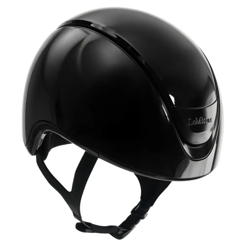 LeMieux Verv Helmet Panel - Gloss Black - IN-STORE ONLY-2