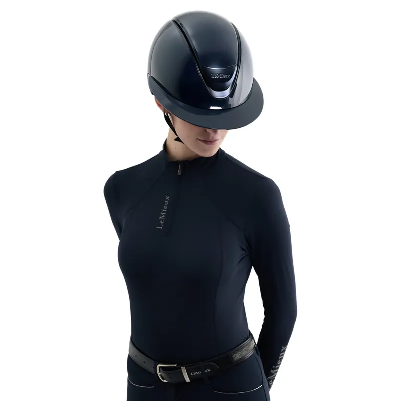 LeMieux Verv Helmet Panel - Gloss Navy - IN-STORE ONLY-1