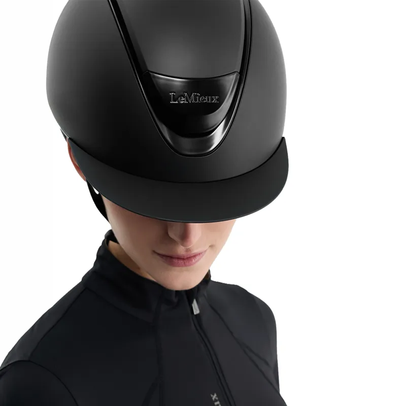 LeMieux Verv Helmet Panel - Matte Black - IN-STORE ONLY-1