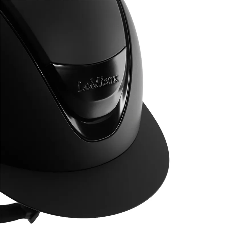 LeMieux Verv Helmet Panel - Matte Black - IN-STORE ONLY-2