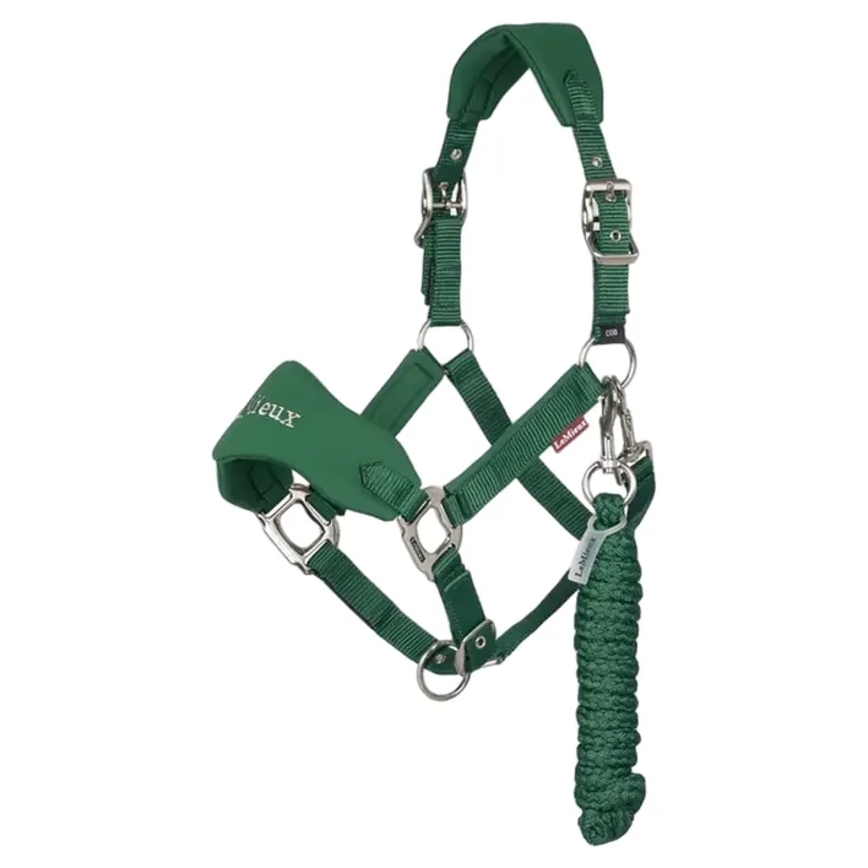 LeMieux Vogue Breakaway Headcollar - Hunter Green