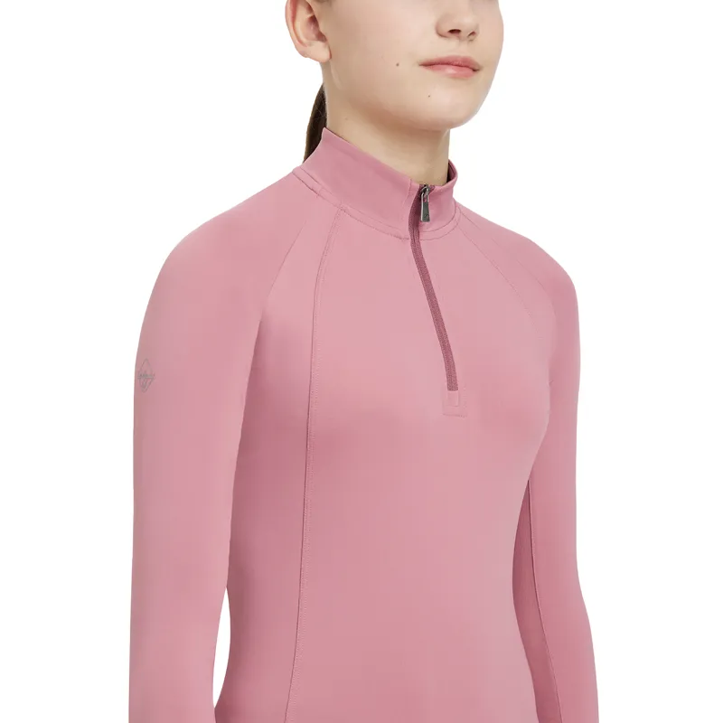LeMieux Young Rider Hope Lightweight Base Layer - Peony-4