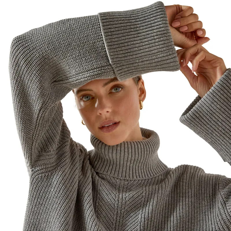 Ariat Country Lendal Womens Sweater - Heather Grey-3