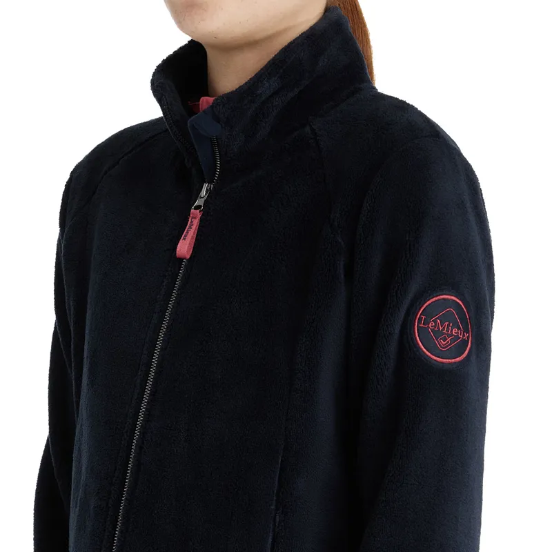 LeMieux Young Rider Libby Junior Fleece - Navy-3