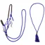 QHP Liberty Combi Headcollar and Neck Rope - Cobalt Blue