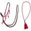 QHP Liberty Combi Headcollar and Neck Rope - Red