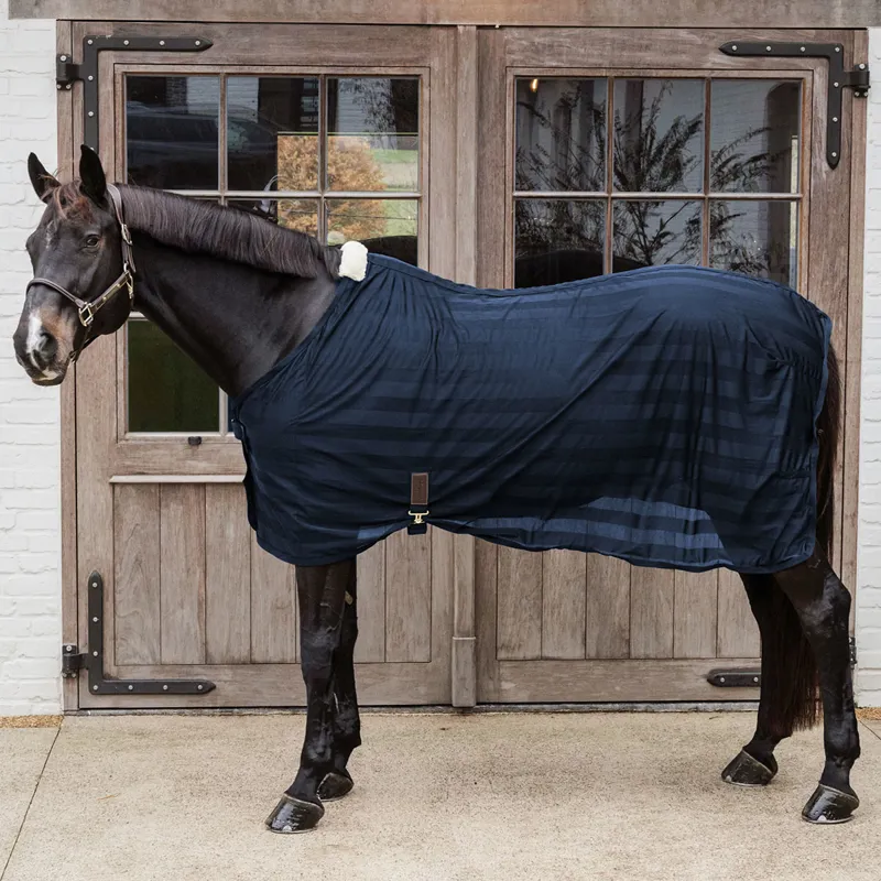 Kentucky Light Striped Mesh Fly Sheet - Navy