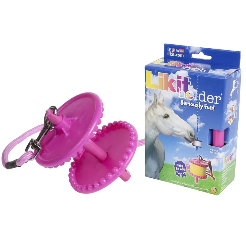 Likit Holder - Pink Glitter