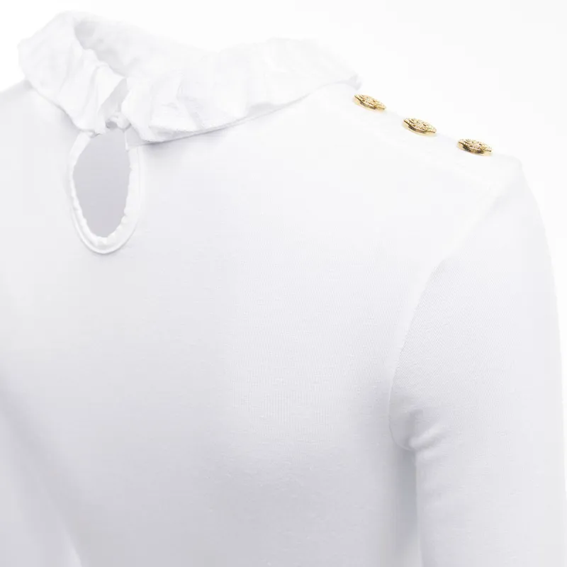 Holland Cooper Lilibet Ladies Jersey Tee - White-8