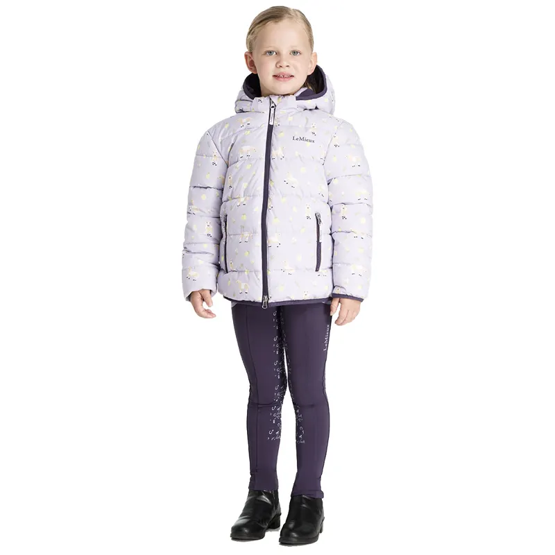 LeMieux Mini Lilo Puffer Jacket - Lilac-9