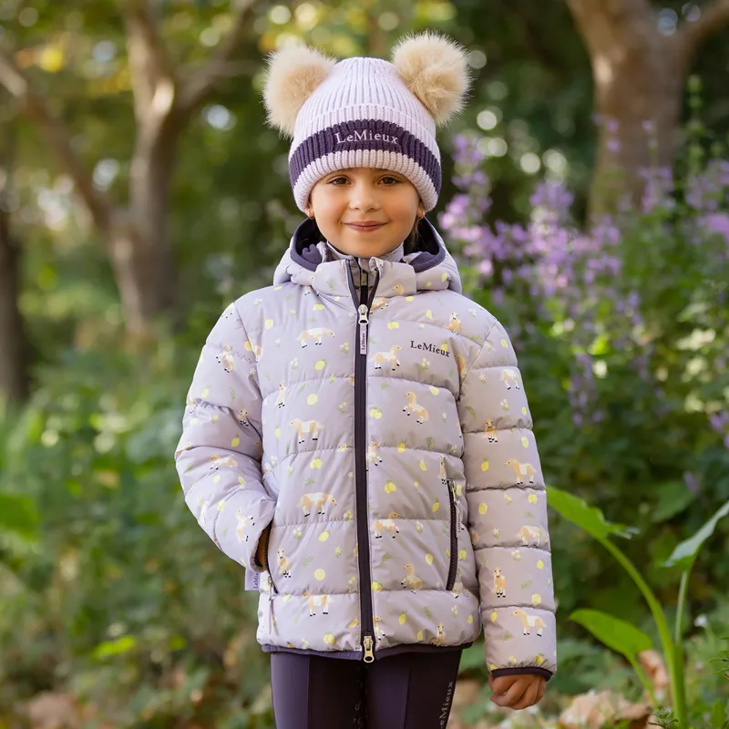 LeMieux Mini Lilo Puffer Jacket - Lilac-5