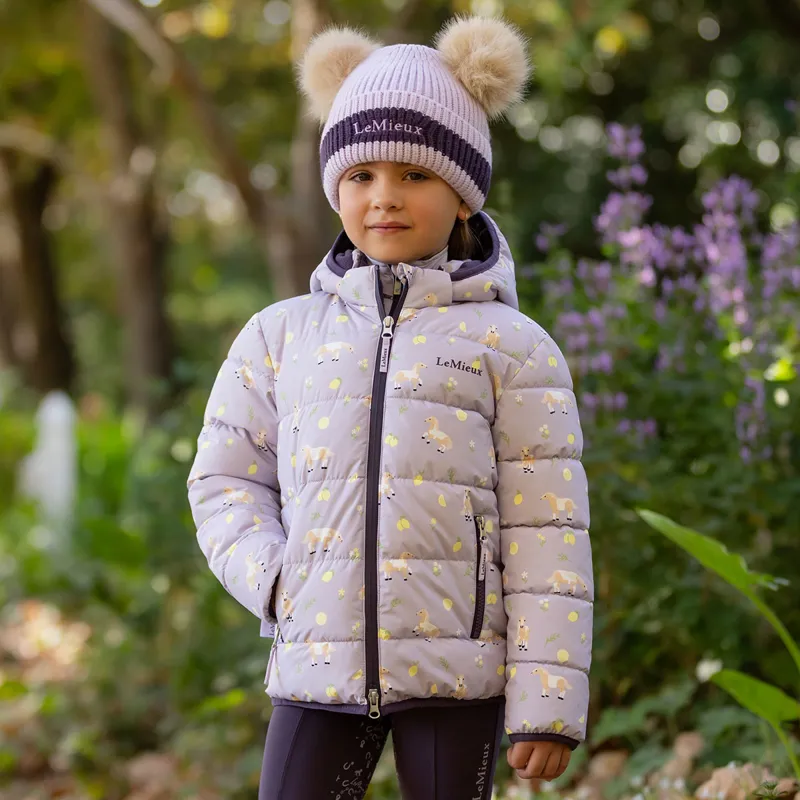 LeMieux Mini Lilo Puffer Jacket - Lilac-4