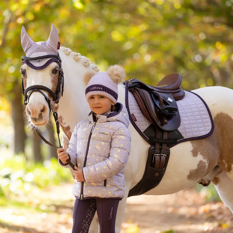 LeMieux Mini Lilo Puffer Jacket - Lilac-2