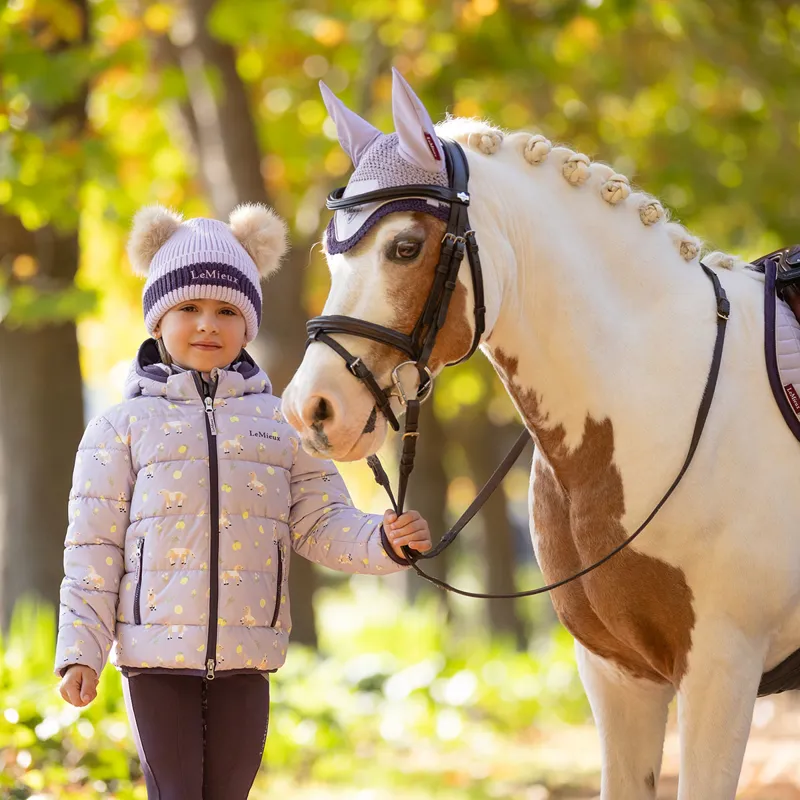 LeMieux Mini Lilo Puffer Jacket - Lilac-7