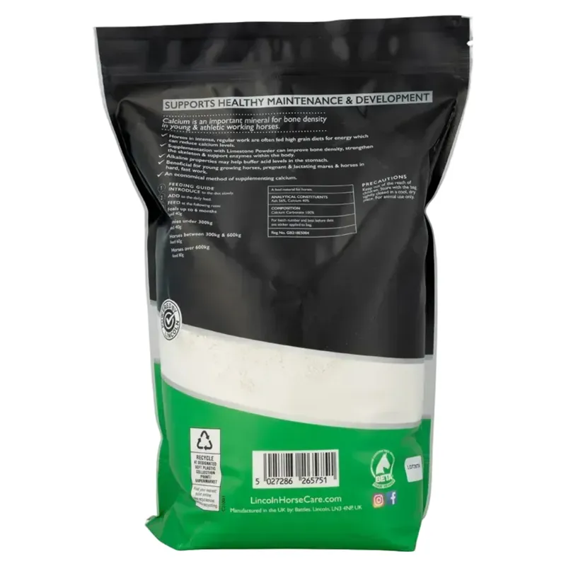 Lincoln Limestone Powder Calcium Skeletal Support Supplement-3