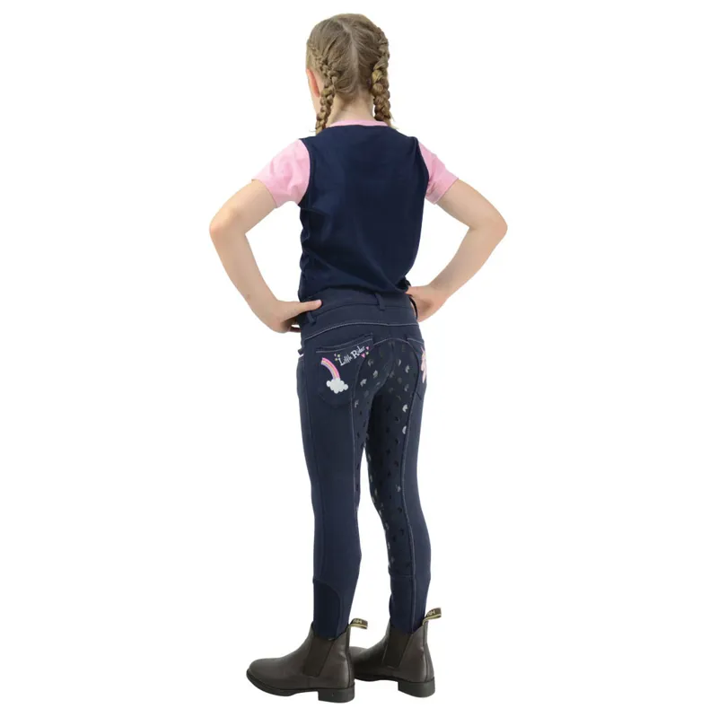 Little Rider Little Unicorn Junior Breeches - Navy-1