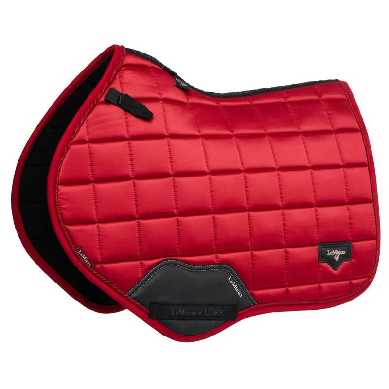 LeMieux Loire Classic Satin Close Contact Square - Chilli