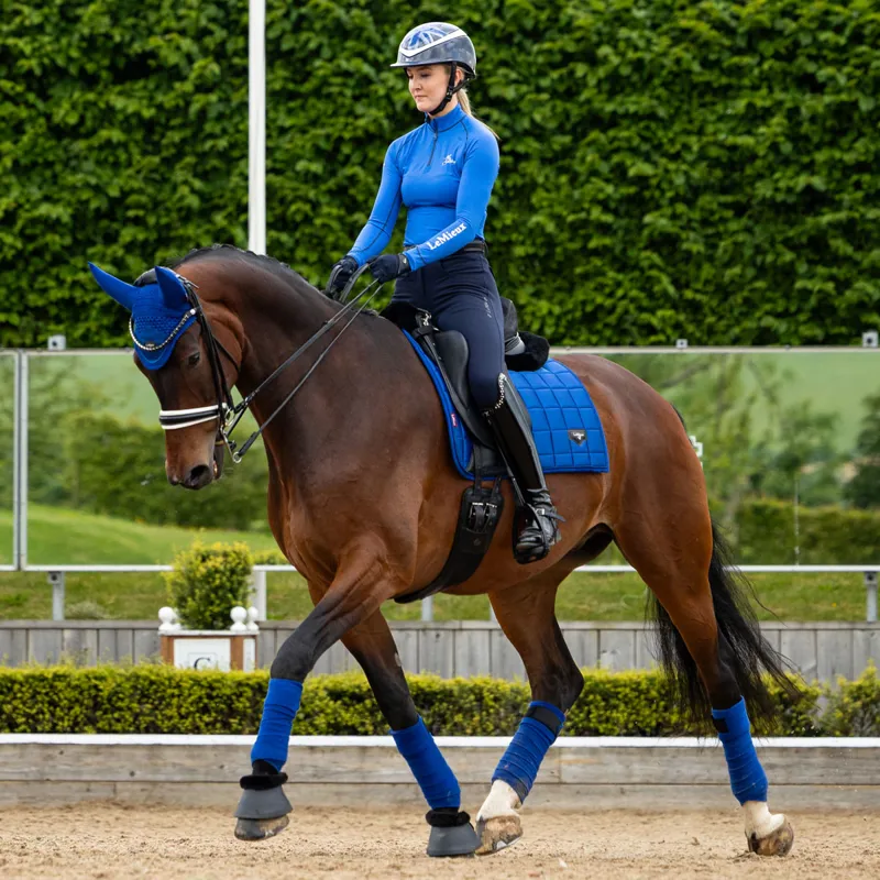 LeMieux Loire Classic Satin Dressage Square - Benetton-1