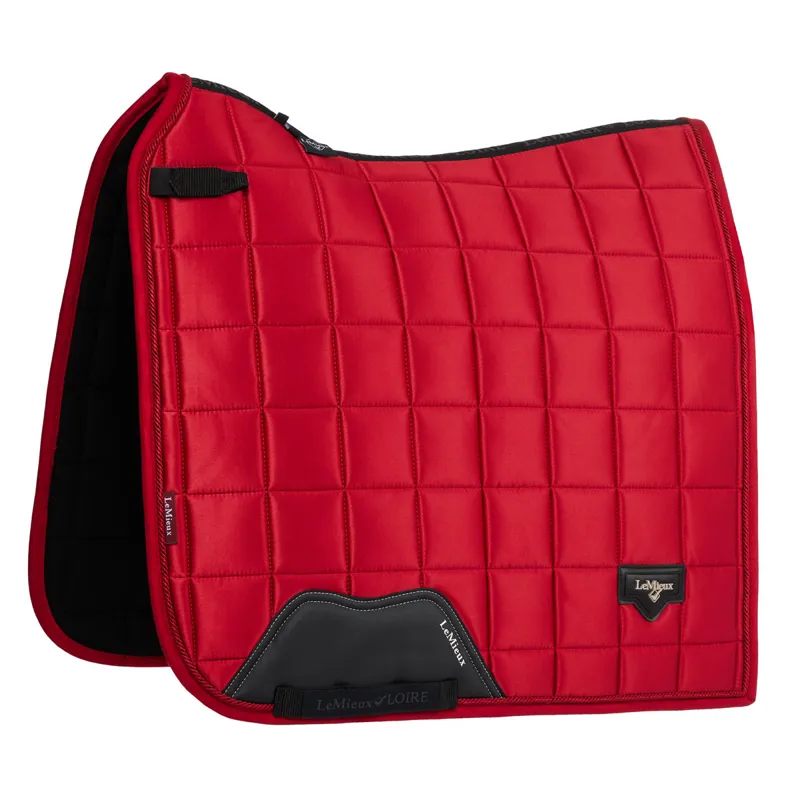 LeMieux Loire Classic Satin Dressage Square - Chilli