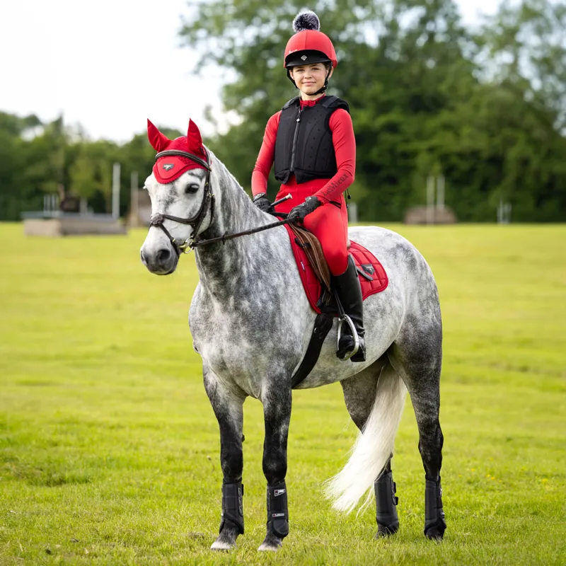 LeMieux Loire Classic Satin GP Square - Chilli-4