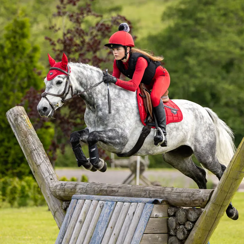 LeMieux Loire Classic Satin GP Square - Chilli-3