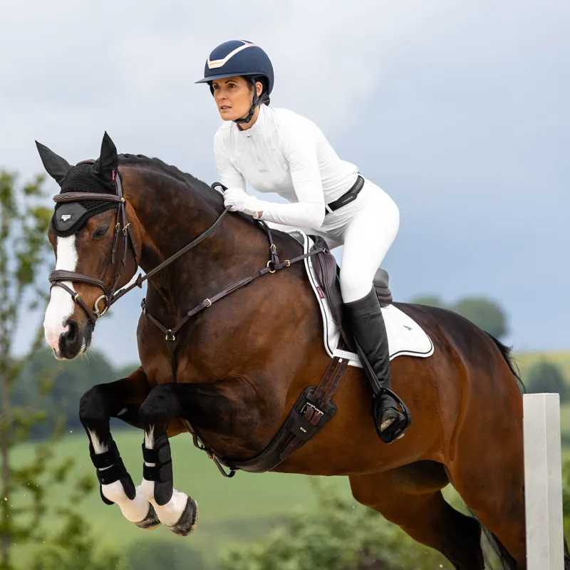 LeMieux Loire Classic Satin GP Square - White-1