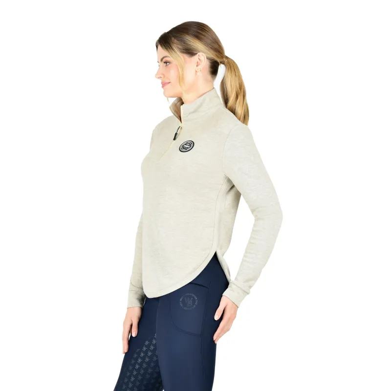 WeatherBeeta London Ladies Long Sleeve Top - Irish Cream-4