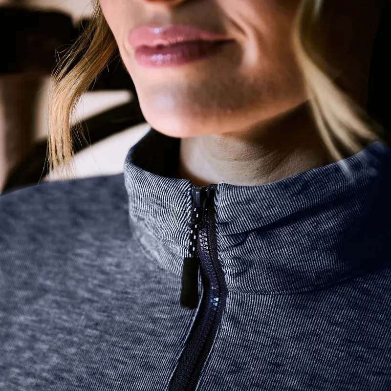 WeatherBeeta London Ladies Long Sleeve Top - Navy Iris-2