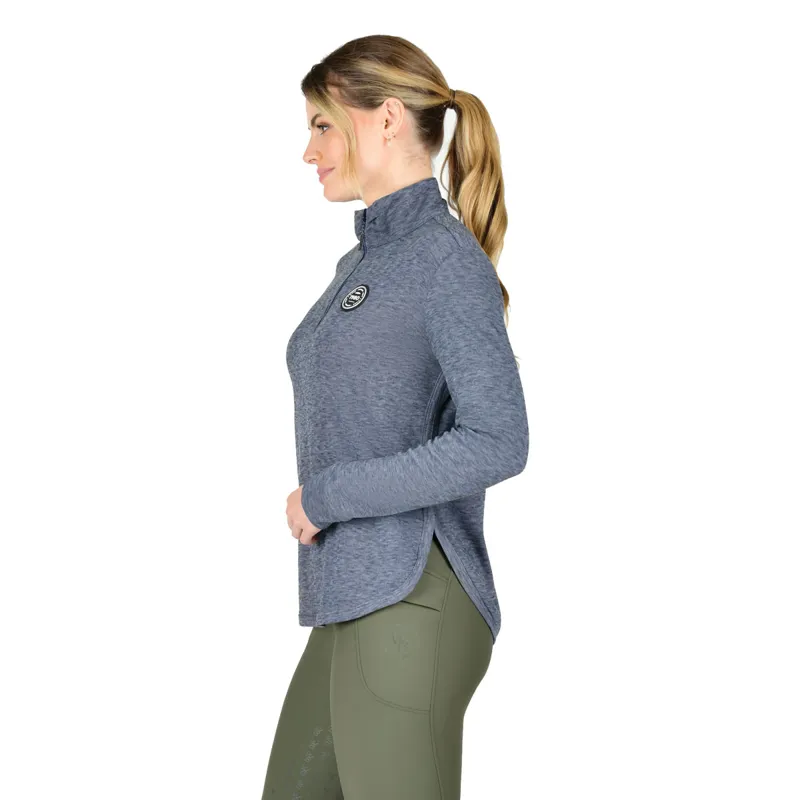 WeatherBeeta London Ladies Long Sleeve Top - Navy Iris-5