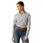 Ariat Lowell 3.0 1/4 Zip Junior Girls Base Layer - Posey Pony Print