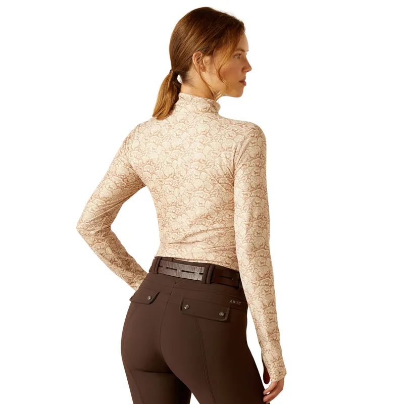 Ariat Lowell 3.0 1/4 Zip Ladies Base Layer - Land Of Horses-3