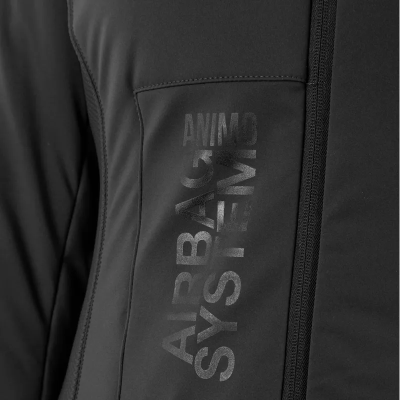 Animo LU-SHELL Air Vest Compatible Padded Ladies Jacket - Nero-2