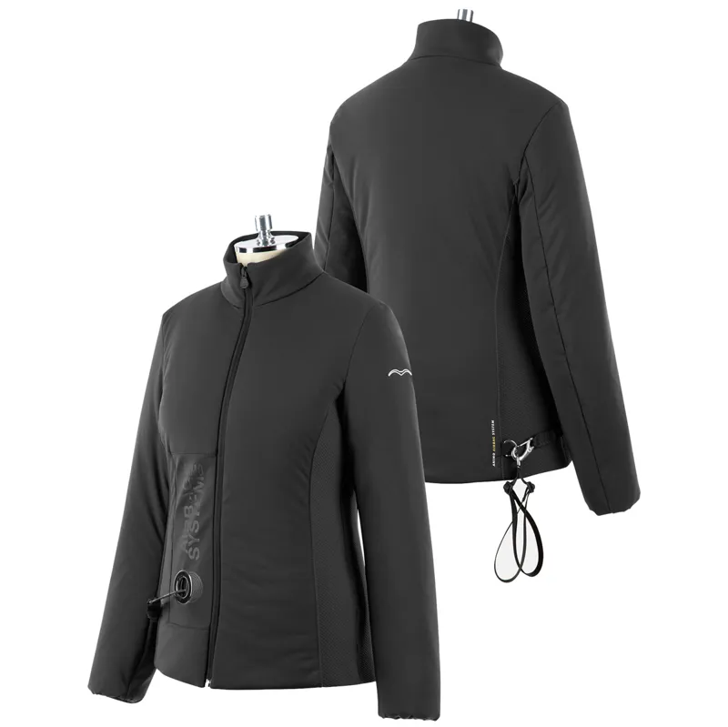 Animo LU-SHELL Air Vest Compatible Padded Ladies Jacket - Nero