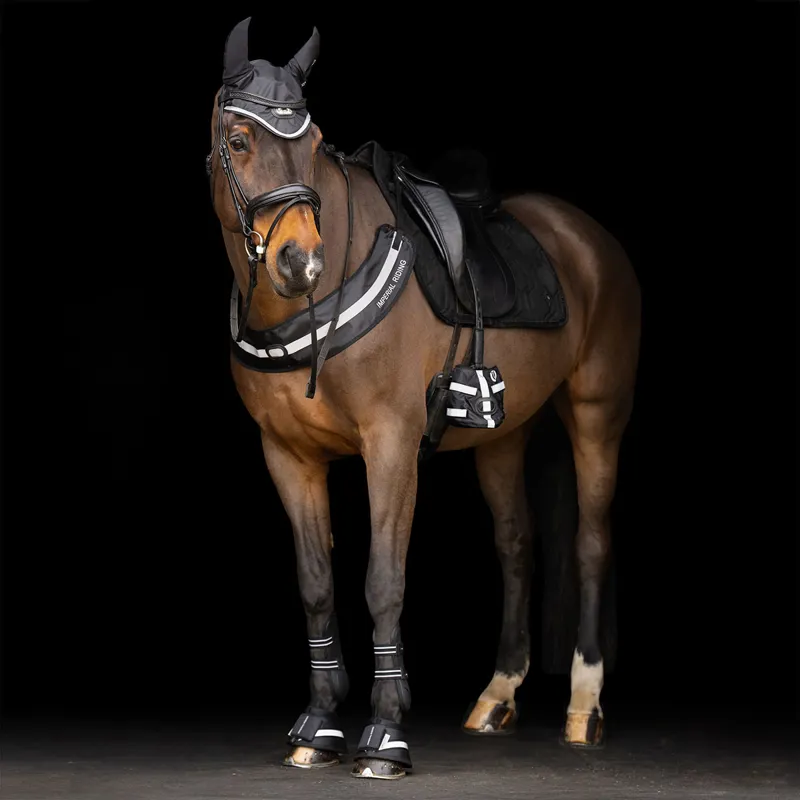 Imperial Riding Luminous Breastplate - Black-4