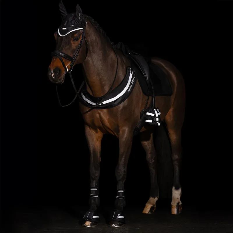 Imperial Riding Luminous Breastplate - Black-3