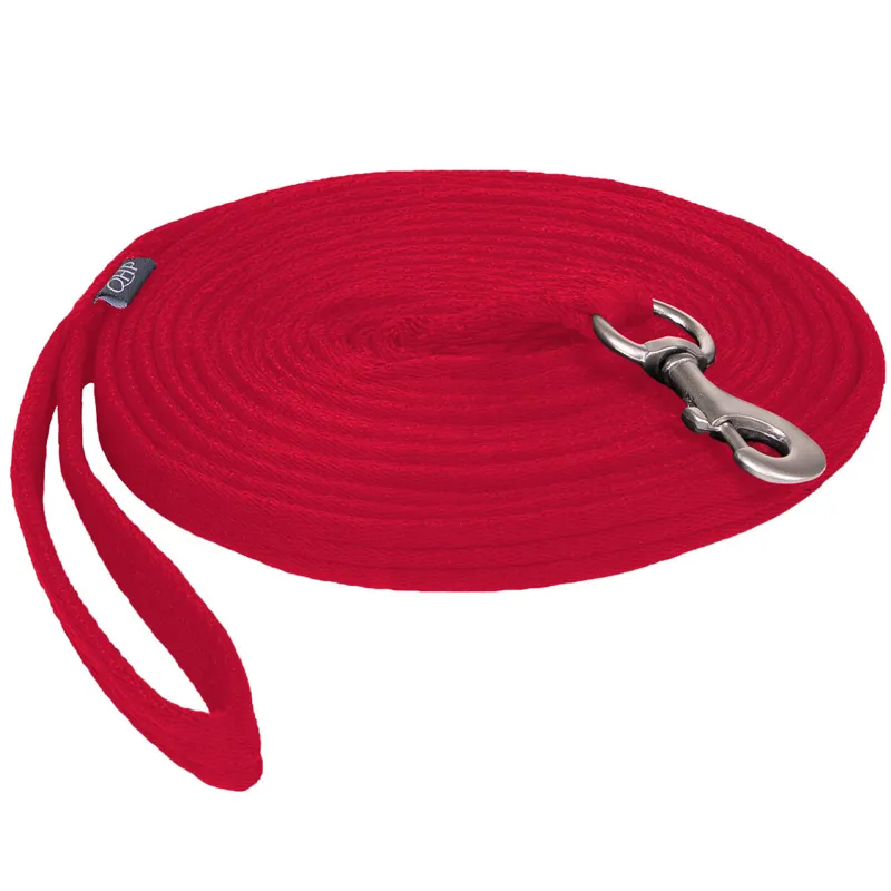 QHP Lunge Line in Bag - Bright Red