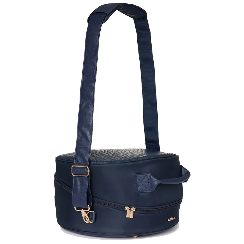 LeMieux Luxe Hat Box - Navy-1