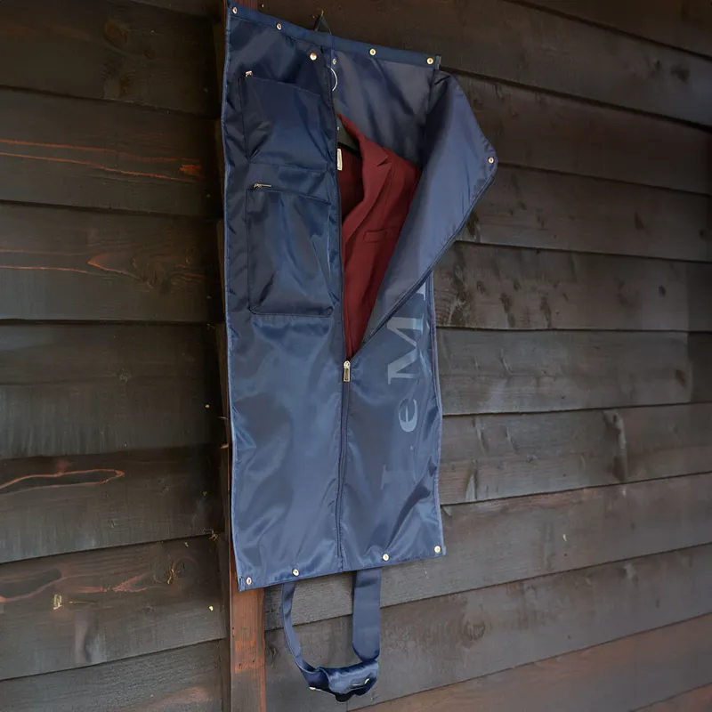 LeMieux Luxe Show Jacket Duffle Bag - Navy-10