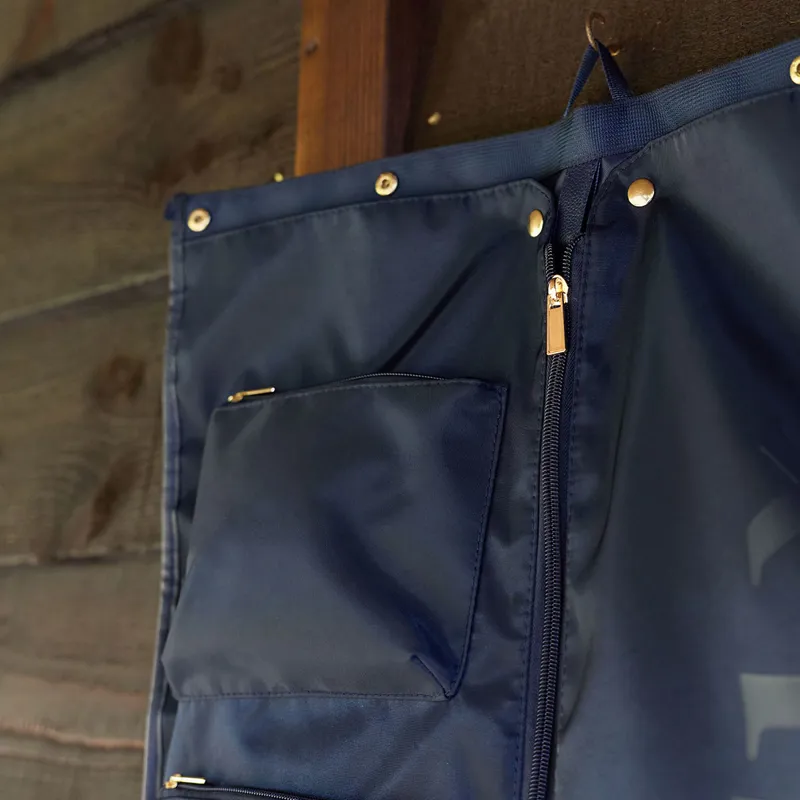 LeMieux Luxe Show Jacket Duffle Bag - Navy-9