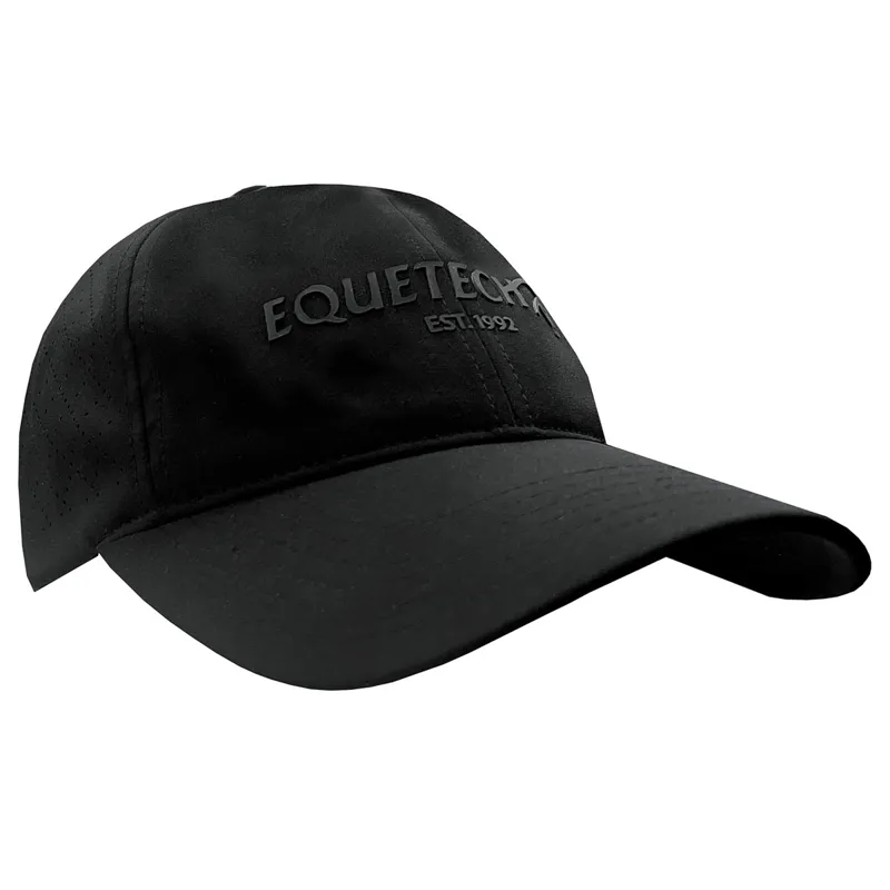Equetech Premium Baseball Cap - Black