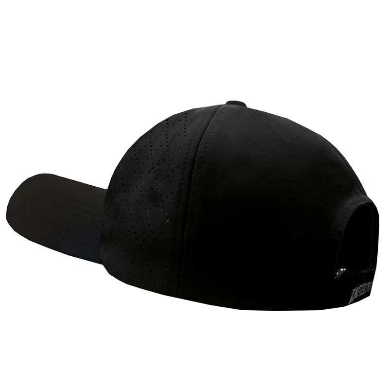Equetech Premium Baseball Cap - Black-1
