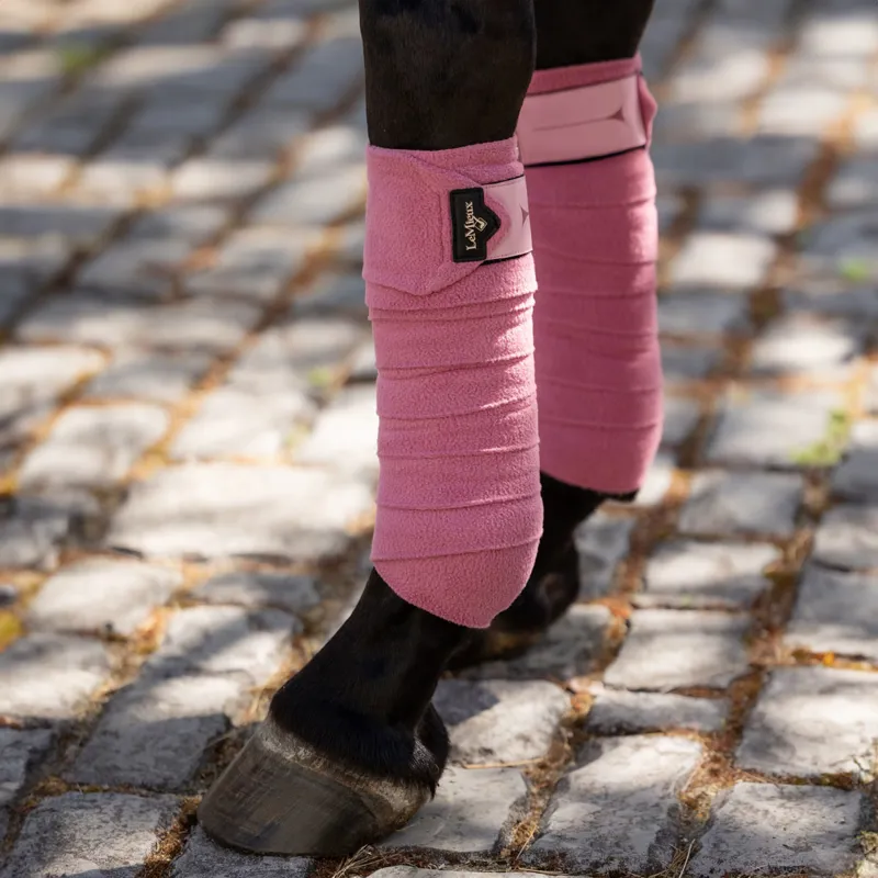 LeMieux Luxury Polo Bandages - Peony-1