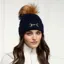 Holland Cooper Horse Bit Bobble Hat - Ink Navy
