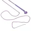 Mactack Diamond Lunge Whip - Cerise/Purple
