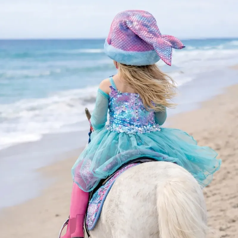Equetech Madison Mermaid Hat Silk -2