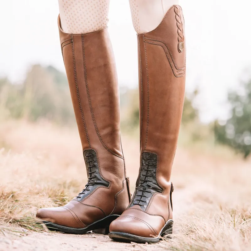 Mountain Horse Valkyria Tall Riding Boots - Brown-7
