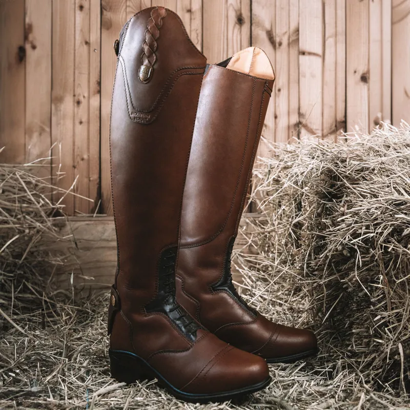 Mountain Horse Valkyria Tall Riding Boots - Brown-6