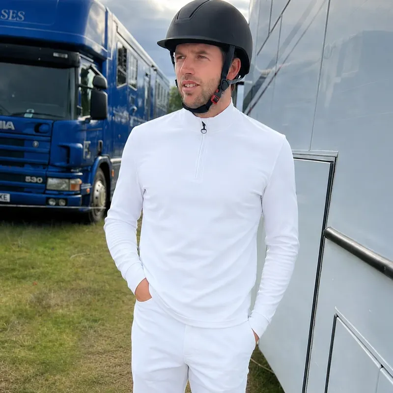 Equetech Thermal Mens Stock Shirt - White-1