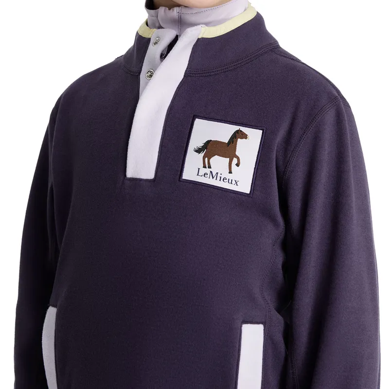 LeMieux Mini Mae Popper Fleece - Juniper-7
